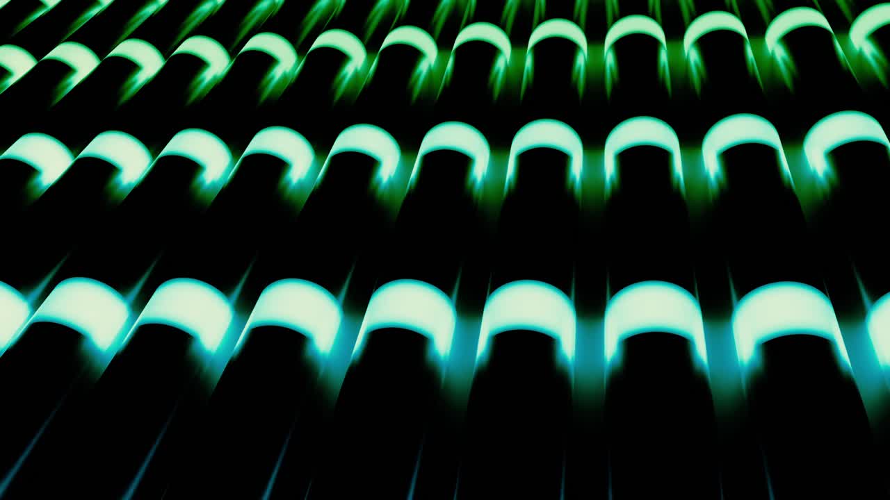 абстрактный рисунок зеленых труб