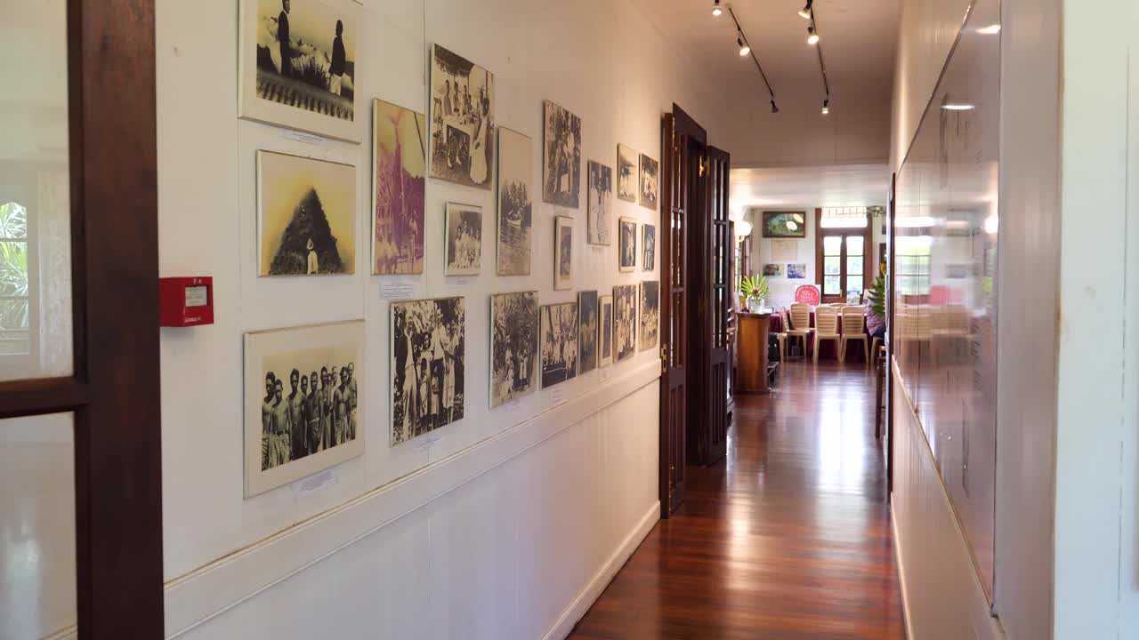 Home of the writer James Norman Hall in Papeete, Tahiti.