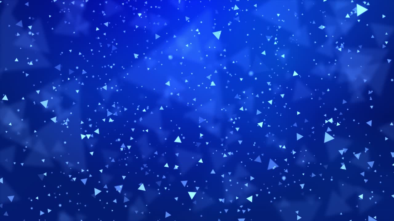 추상적인 파란색 삼각형 배경