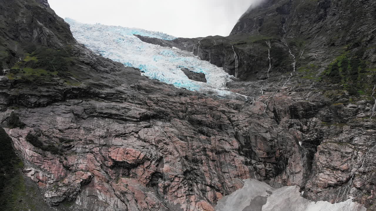 A massive glacier in Norway