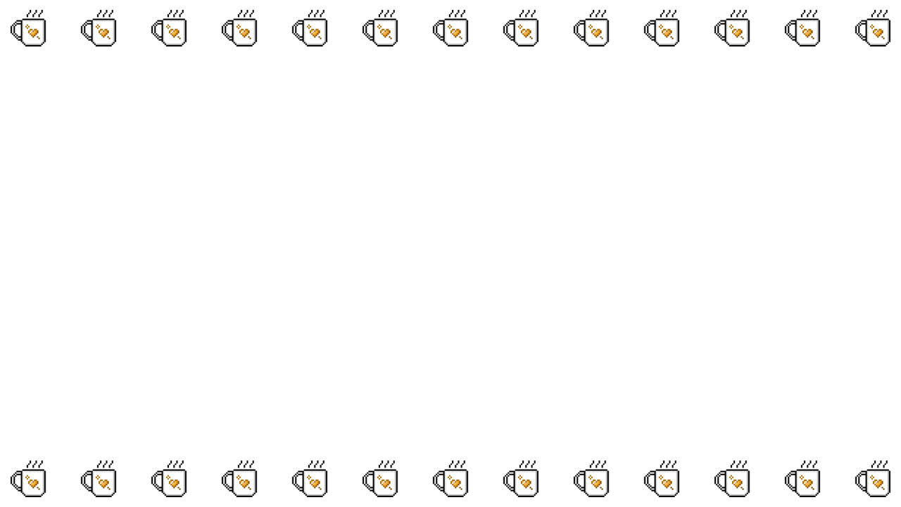 Pixel Art Mug Frame Animated Overlay 1080p Transparent 30 fps (8).mov