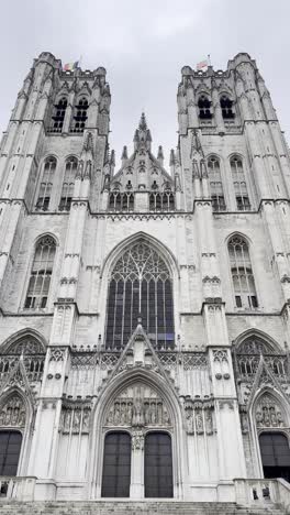 Exterior of a Gothic Cathedral