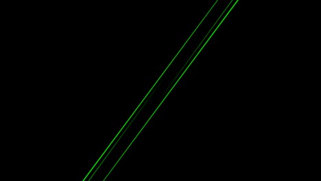 diagonal green lines on black background