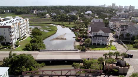 Antena-De-Carolina-Del-Sur,-Casas-De-Lujo-En-North-Myrtle-Beach-Sc,-Recurso,