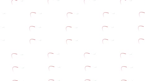 resumen de las líneas de símbolo del infinito animación sobre fondo blanco