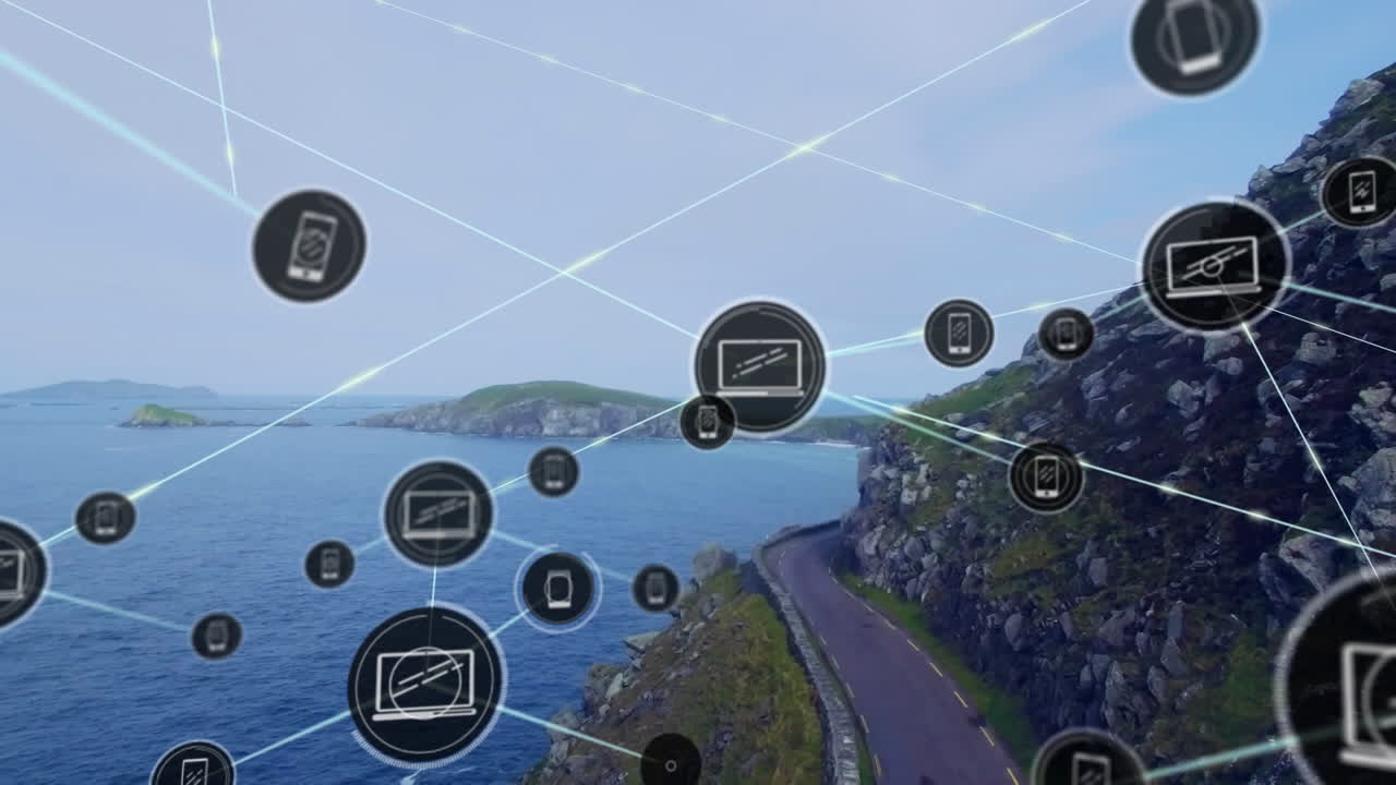 해변의 연결 네트워크의 활성화