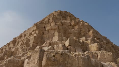 egyptian pyramid of khufu in giza. architectural wonder