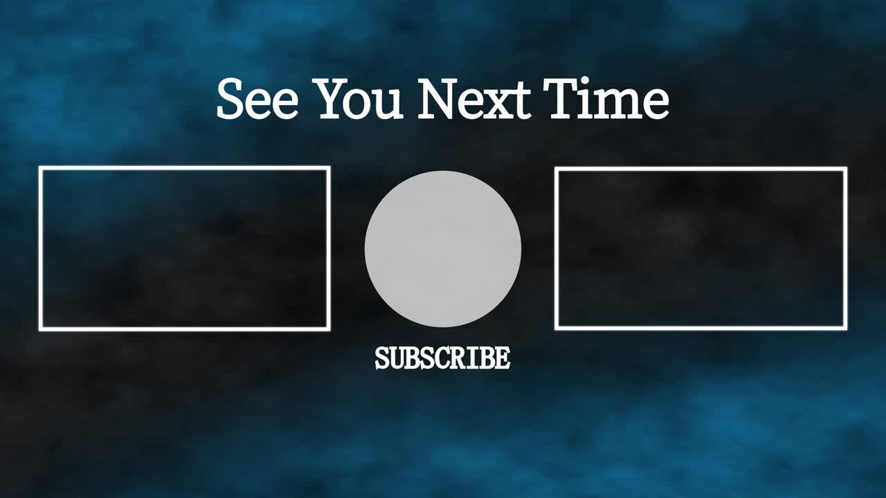 humo cg tarjeta final pantalla final gráficos de movimiento