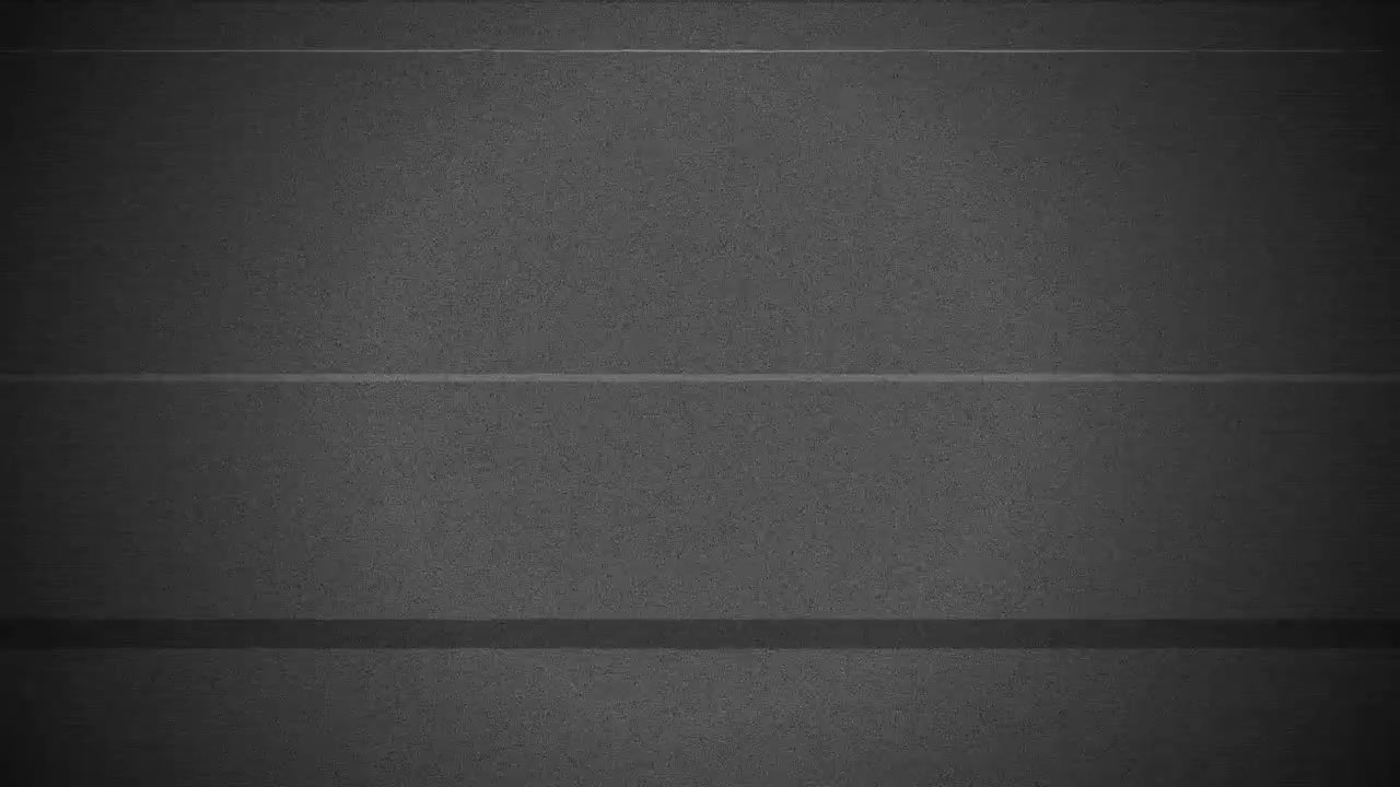 Effetto glitch video analogico con linee di scansione orizzontali