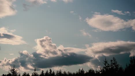 timelapses of crazy moving clouds in iceland