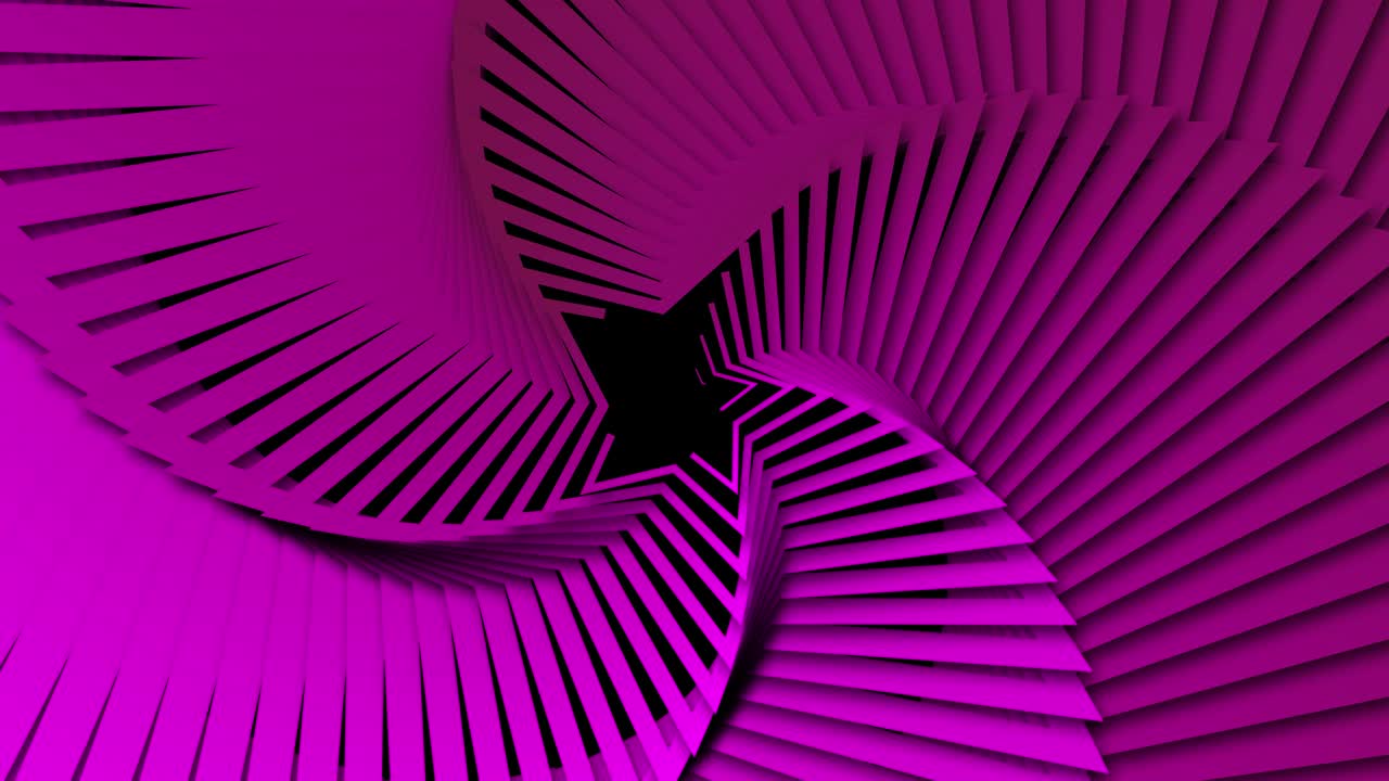 el túnel del bucle estelar infinito