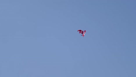 canadian flag skydiving