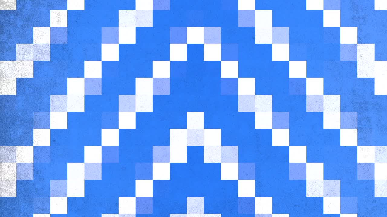 Pixelated blue and white pattern - unclear representation