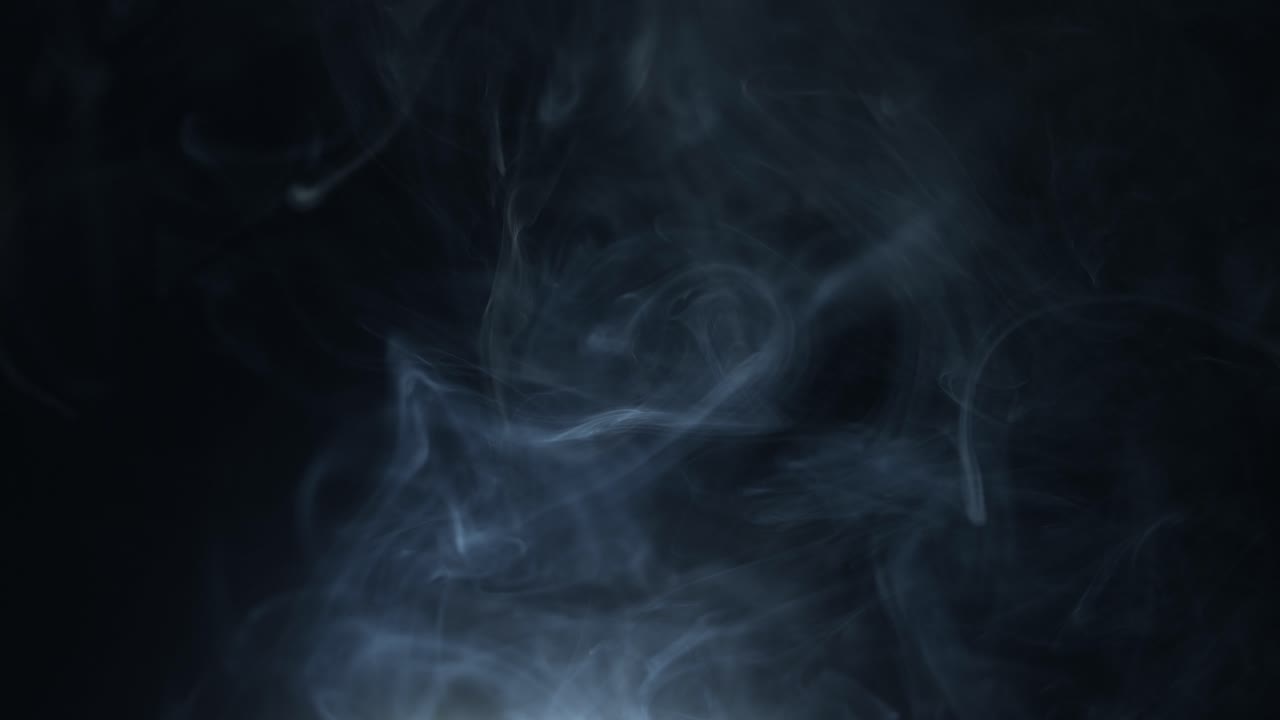 Sfondo animato ambientale, astratto, con fumo e luce