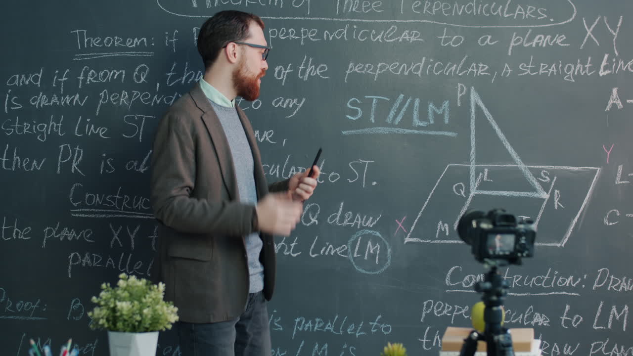 Geometry Lesson: Theorem on Three Perpendiculars