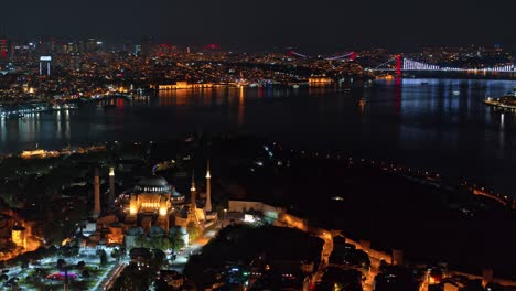 sultanahmet mosque with hagia sophia