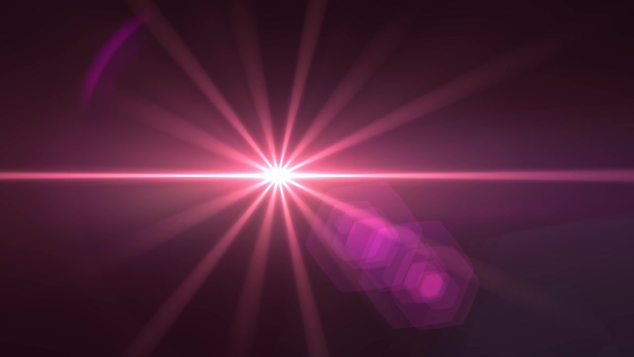 Eksplosion, blitzlys, optiske linseflares, overgang, skinnende animation, sømløs loop, kunstbaggrund, ny kvalitet, naturlig belysning, lampestråleeffekt, dynamisk farverig lys videooptagelse