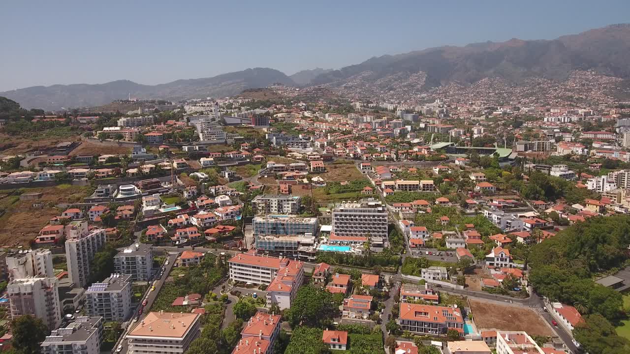 hermoso paisaje de isla pequeña 4k drone