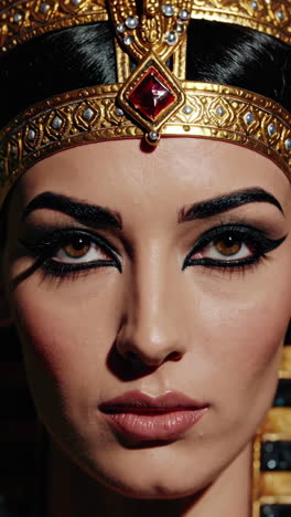 portrait of a woman in egyptian costume