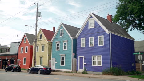 colourful in halifax, nova scotia, canada