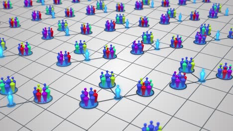 3d infographics community people