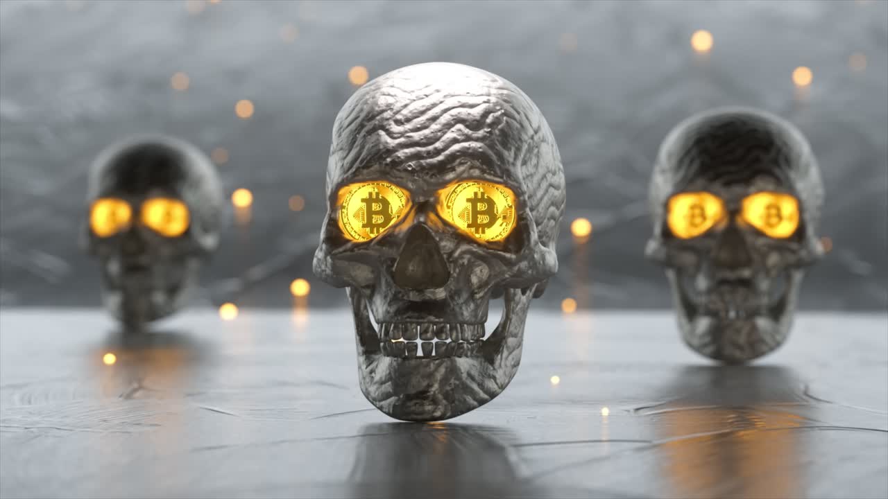 las calaveras de bitcoin