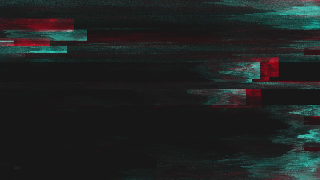 Unique Design Abstract Digital Animation Pixel Noise Glitch Error Video Damage