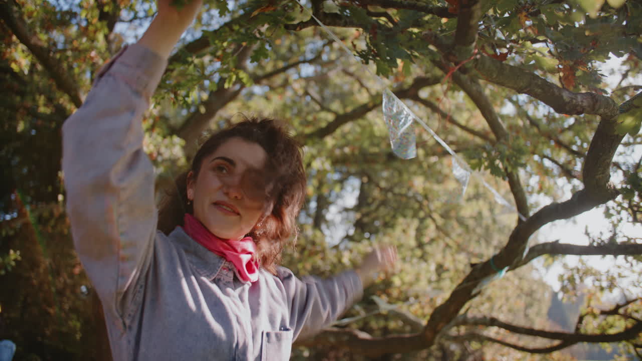 Outdoor Celebration Under a Tree
