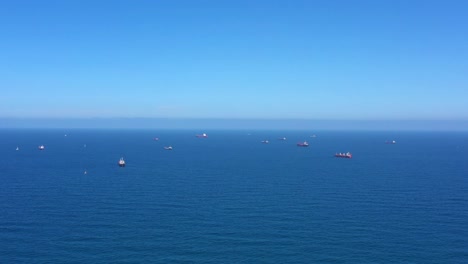 ships at sea