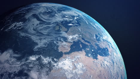 animation of networks of connections over planet earth