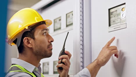 hombre, construcción y radiocomunicaciones