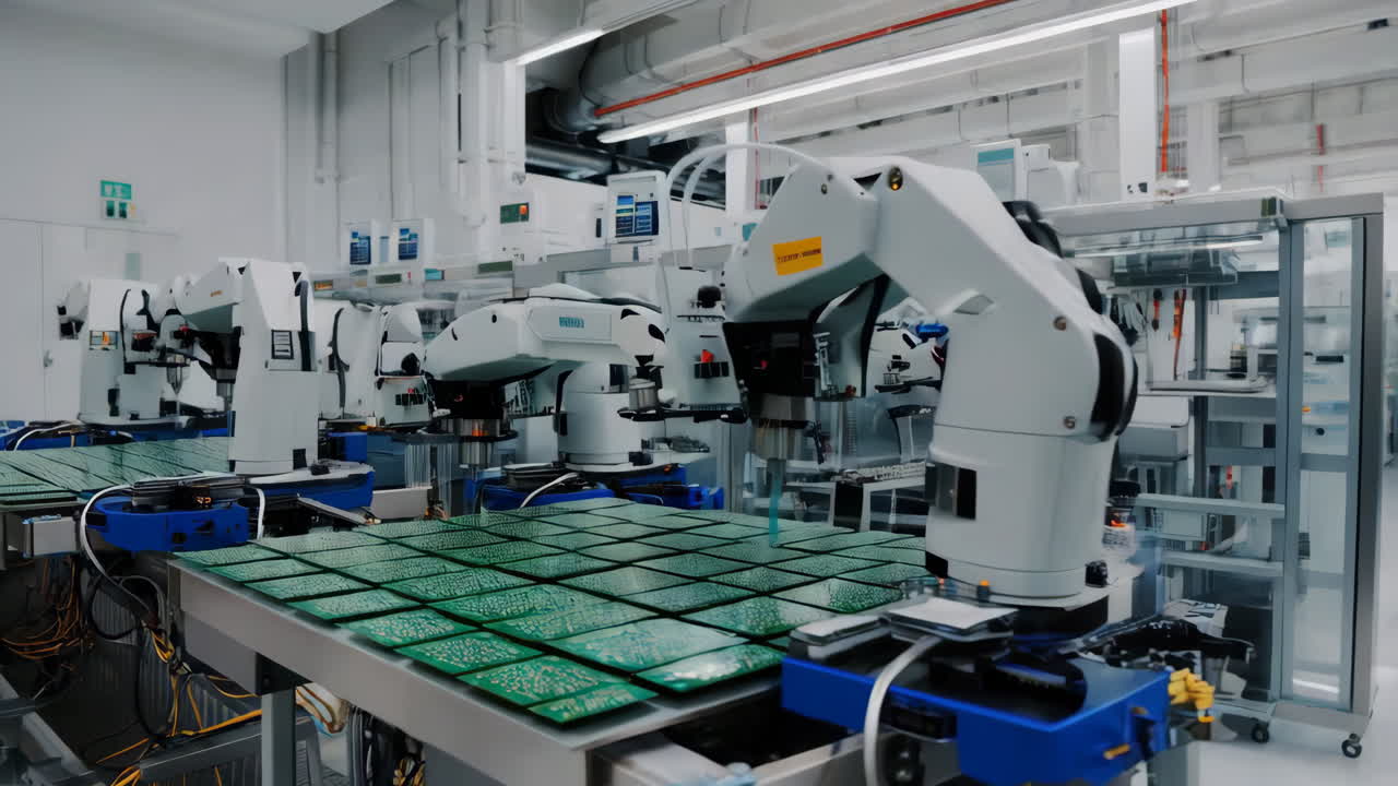 Automated Electronics Manufacturing Process