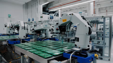 proceso de fabricación automática de productos electrónicos