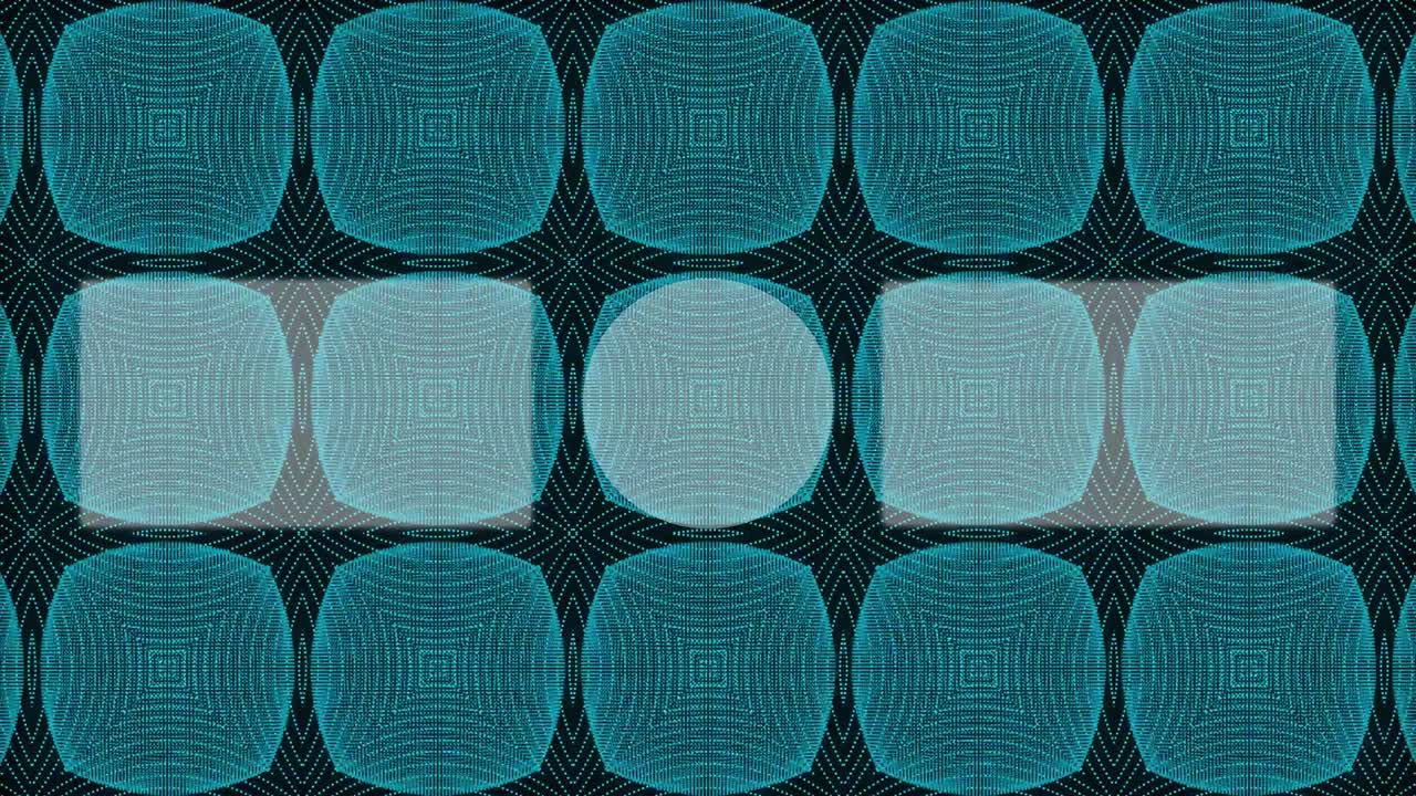 patrón de caleidoscopio tarjeta de finalización pantalla de finalización gráficos de movimiento