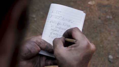 over-the-shoulder-look-at-me-taking-fake-notes-in-a-notebook