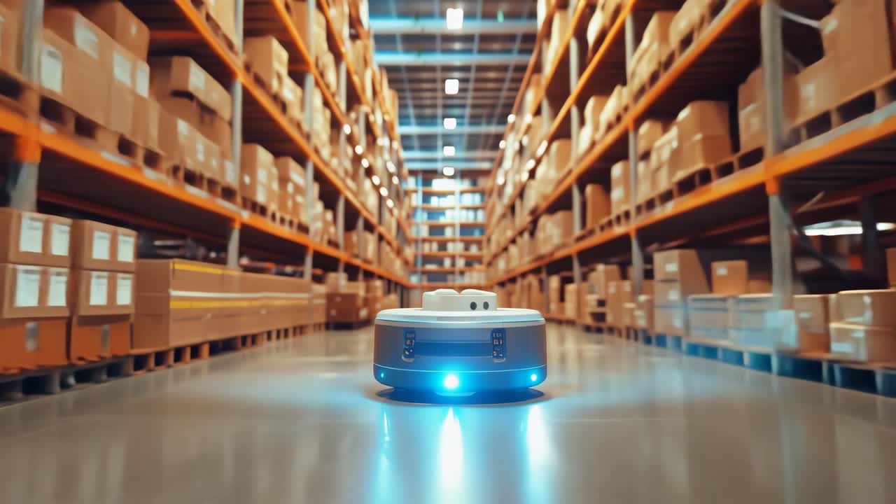 Warehouse Robot in Action