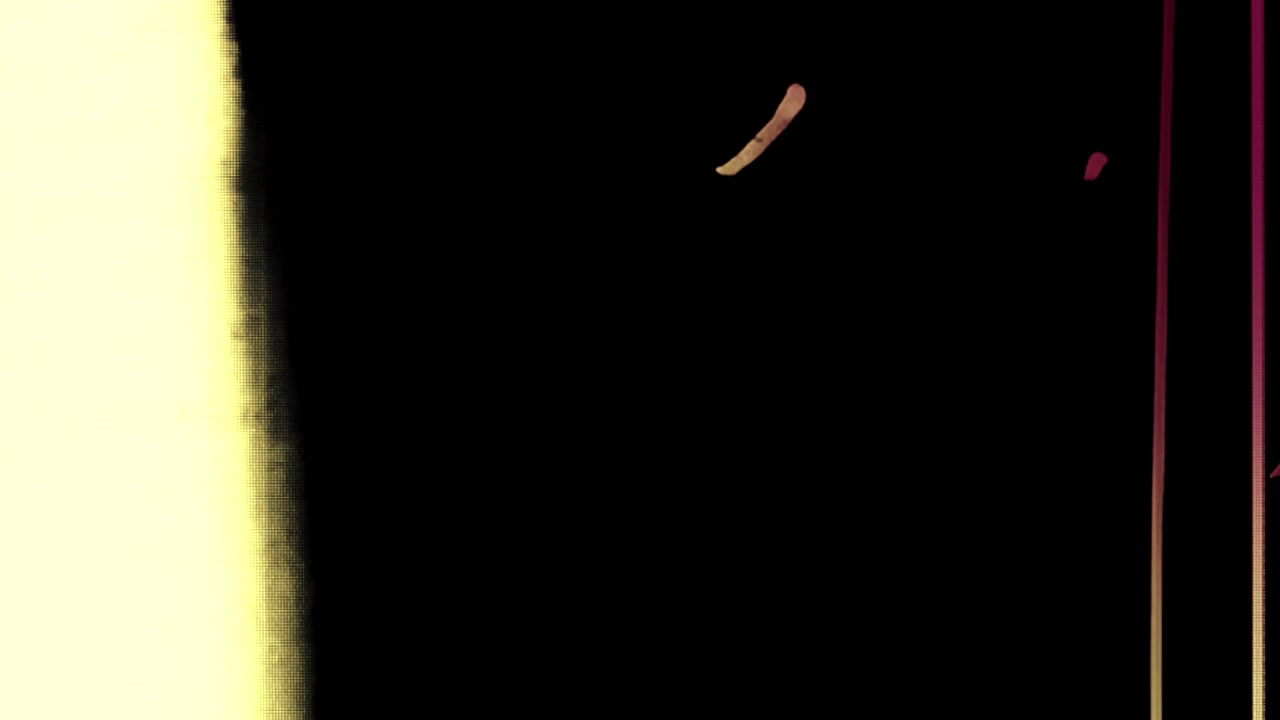 Conto alla Rovescia da Pellicola Vintage e Sovrapposizione di Perdite di Luce