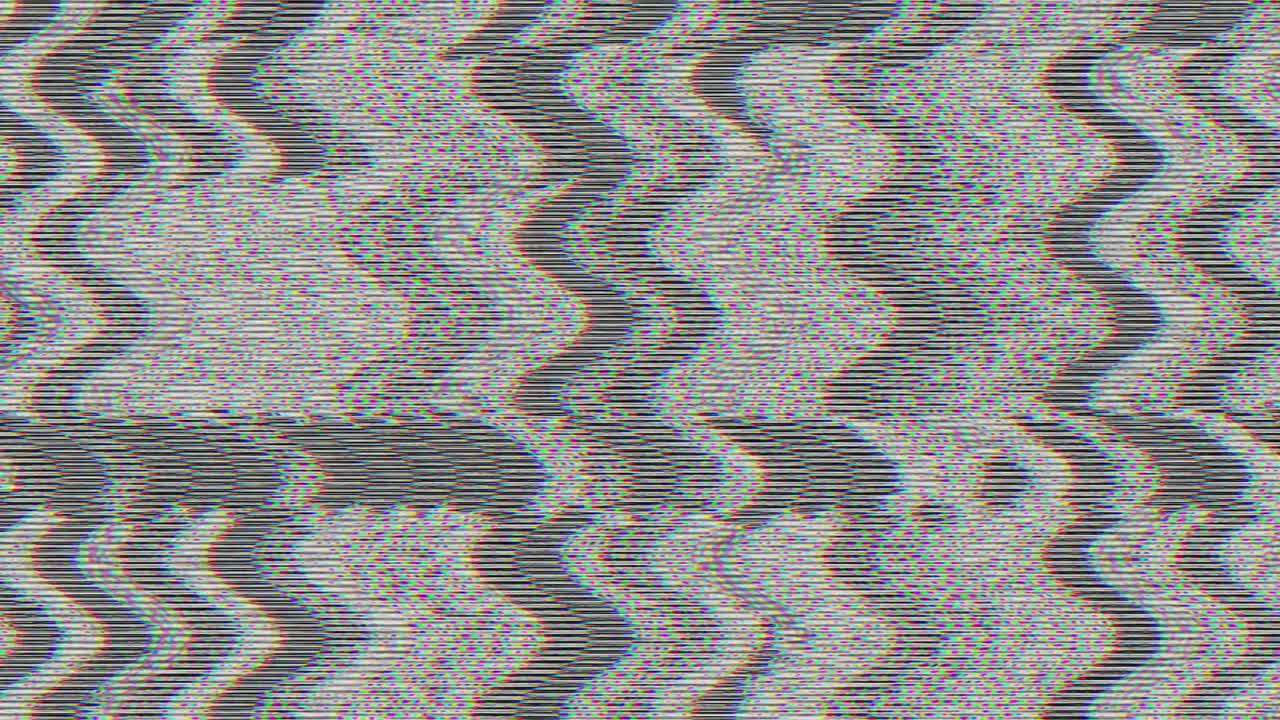 Moving monochrome wavy highlight futuristic psychedelic background