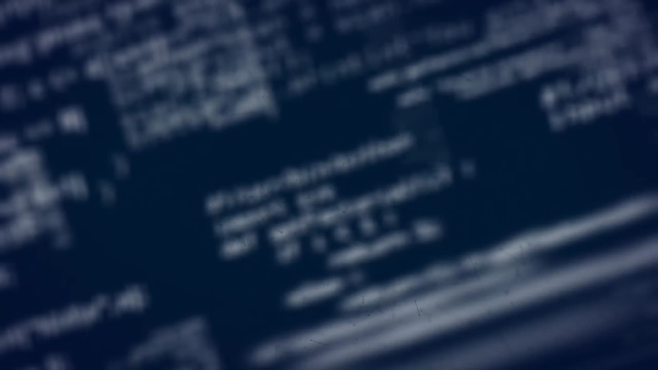 Animation of data processing over network of connections
