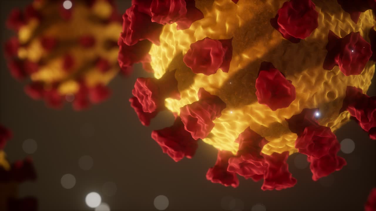 Koronavirus COVID-19 medisinsk modell