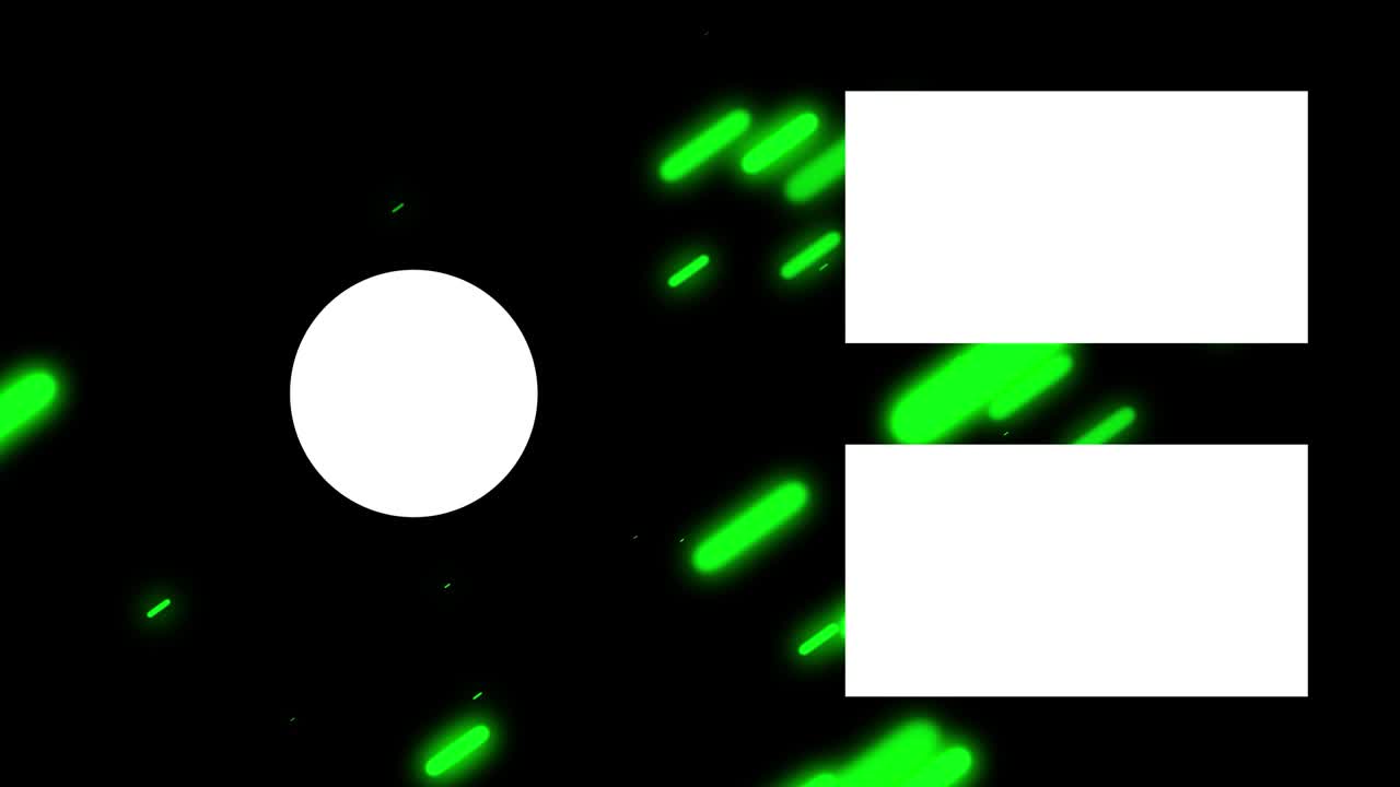 Object lighting end card ending screen motion graphics