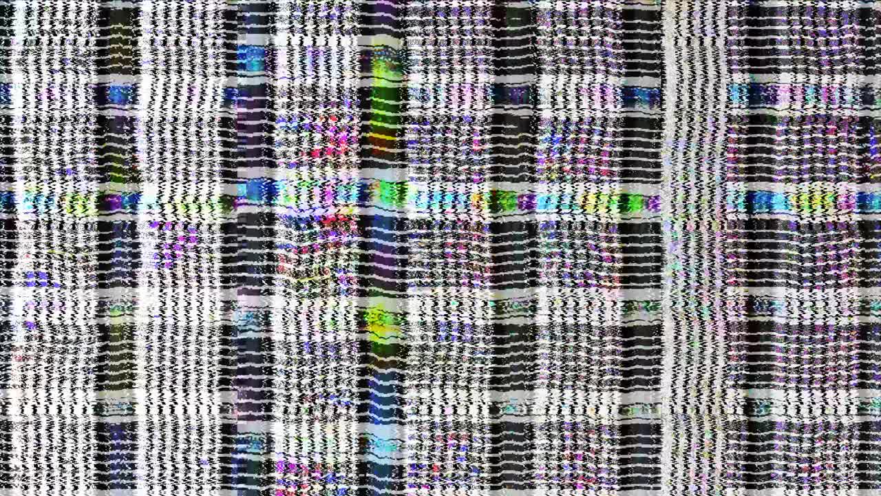Dithered Glitch Grain Overlay for Video Noise and Distortion - Motion Graphics