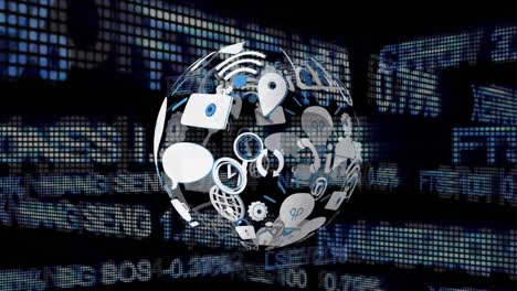 iconos de aplicación y existencias
