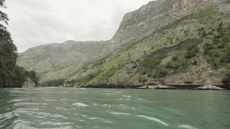 mountain river canyon scenery