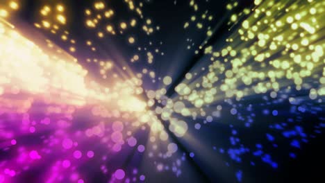 colorful particles background