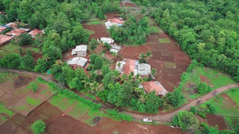village home bird eye view