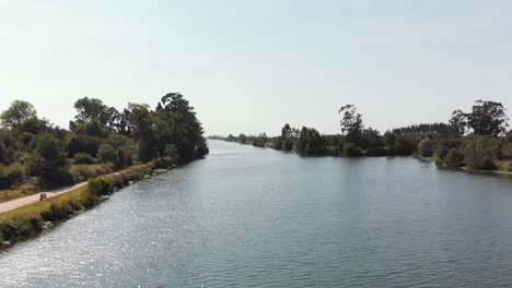 ponte de lima portugal and surrounding area, drone footage