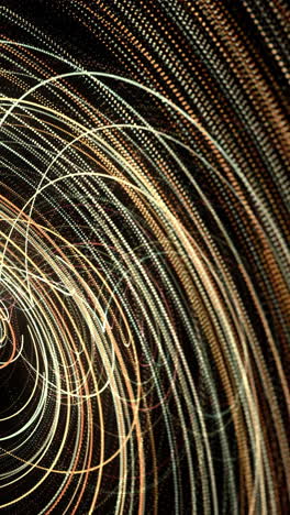 abstract light trails