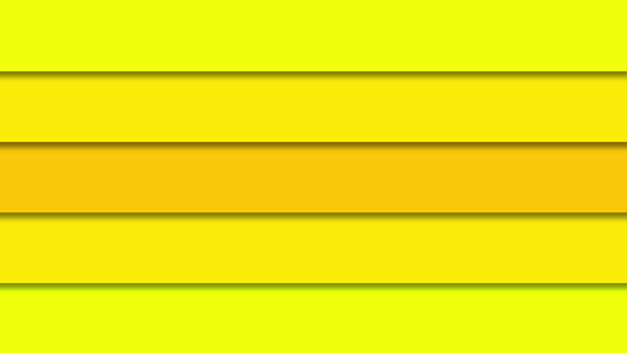 Abstract Yellow and Orange Rectangles Sliding on Green Screen