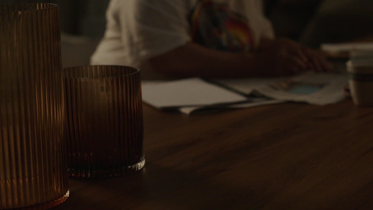 Woman Writing at a Table